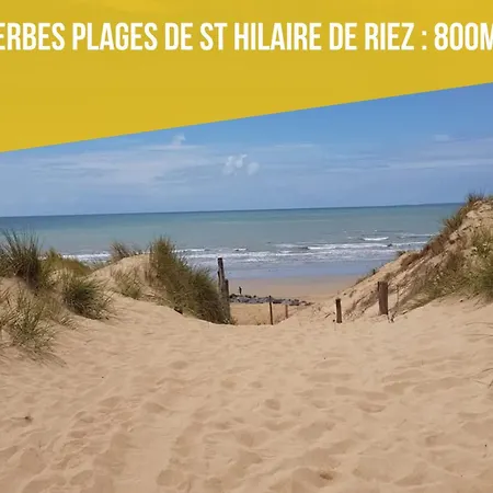 Maison Confort Avec Jardin, à 1km De La Casa de Férias Saint-Hilaire-de-Riez